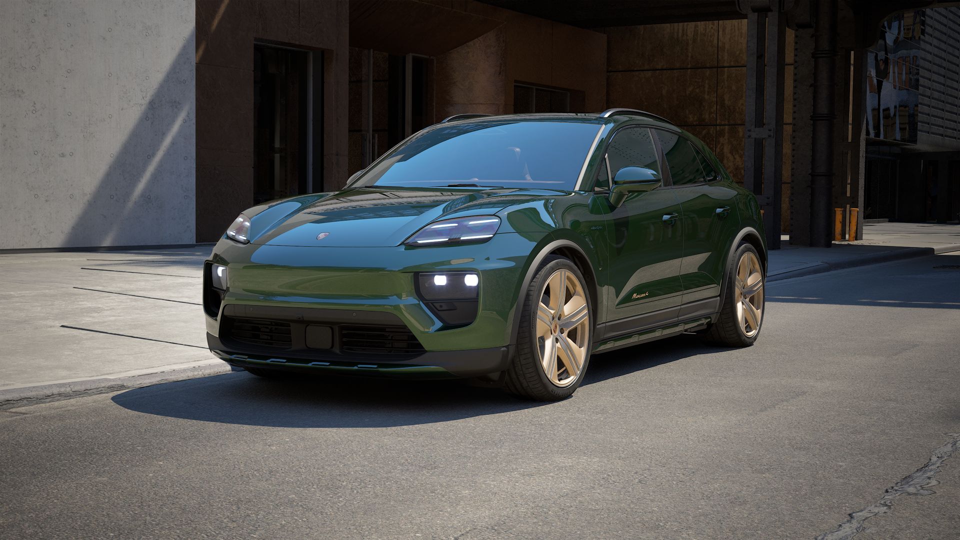 Macan 4 vista frontal