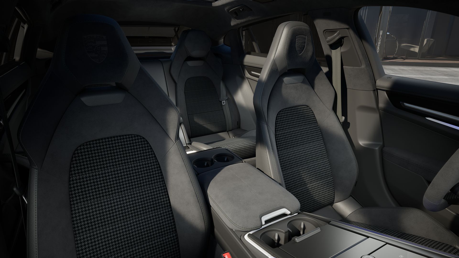 Vista interior do Panamera 4 E-Hybrid Executive 