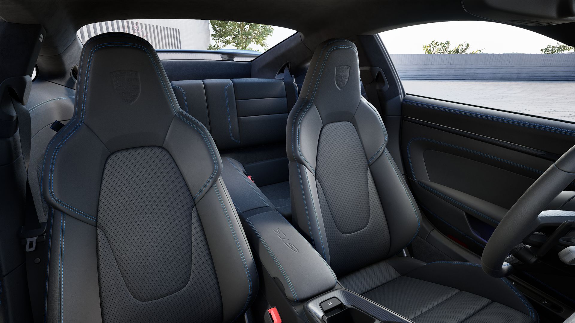 911 Carrera GTS interior view