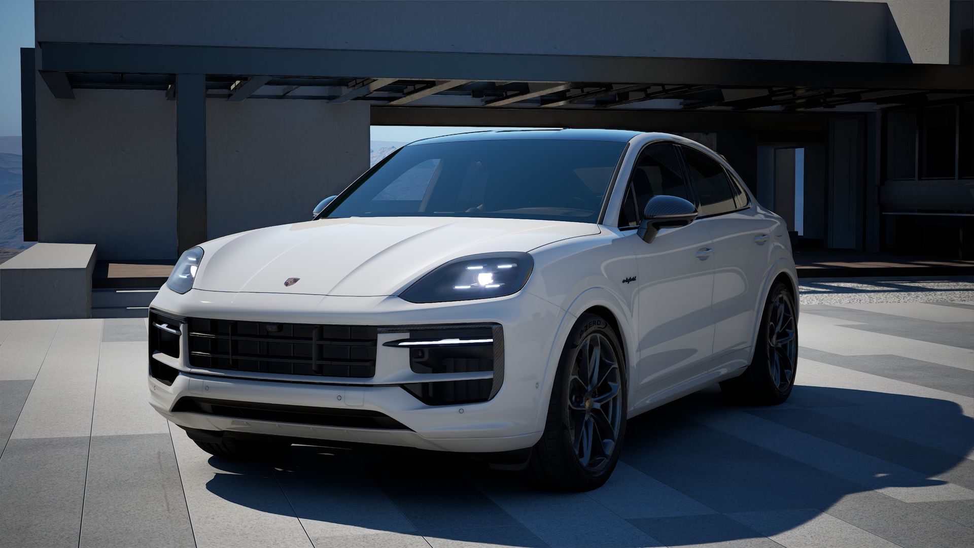 Cayenne E-Hybrid Coupé front view