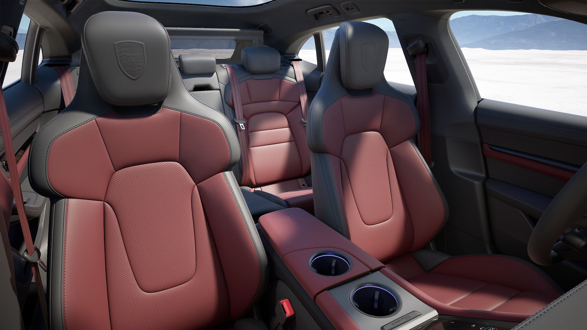 Taycan 4 Cross Turismo interior view