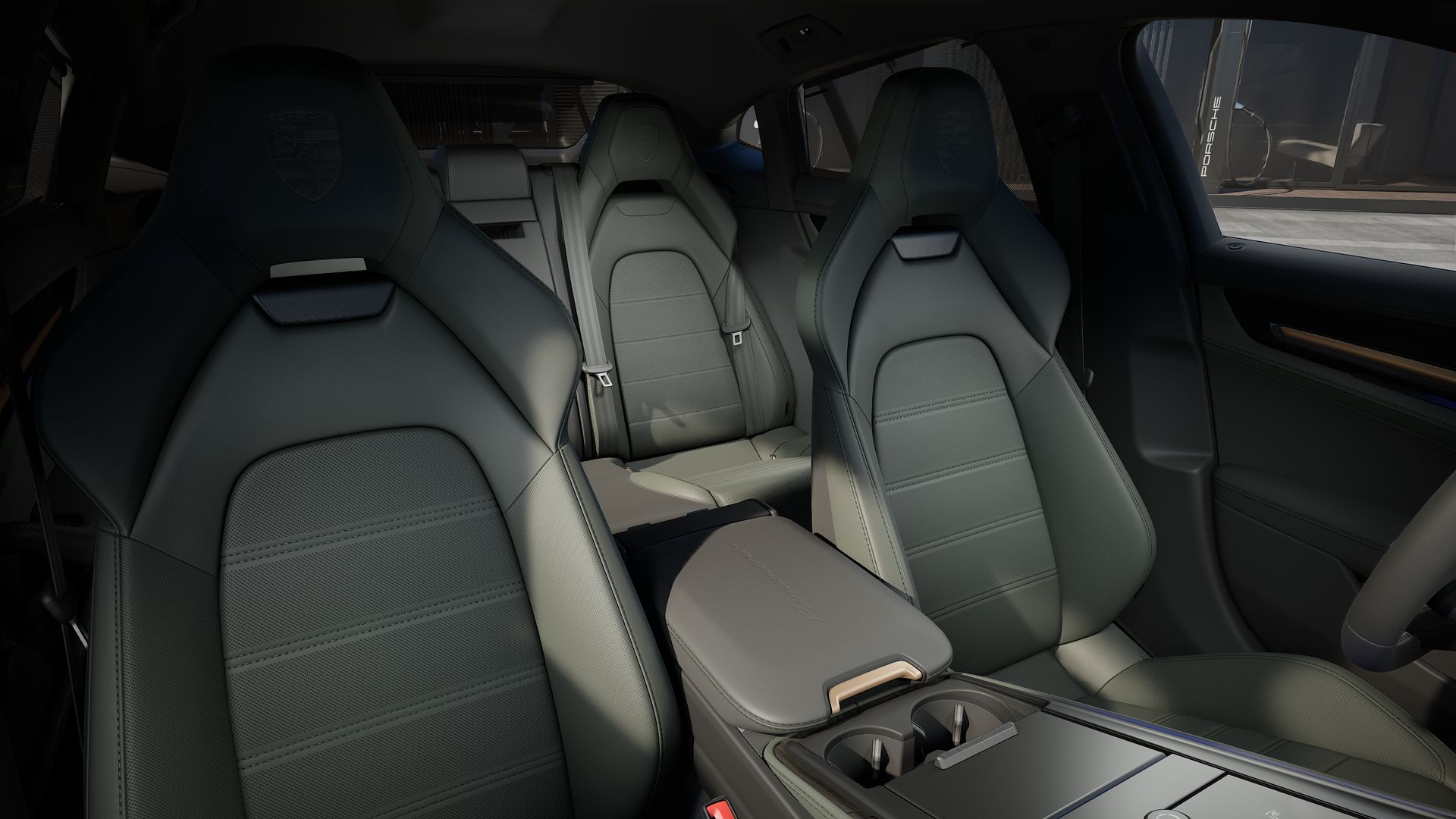 Panamera 4 interior view