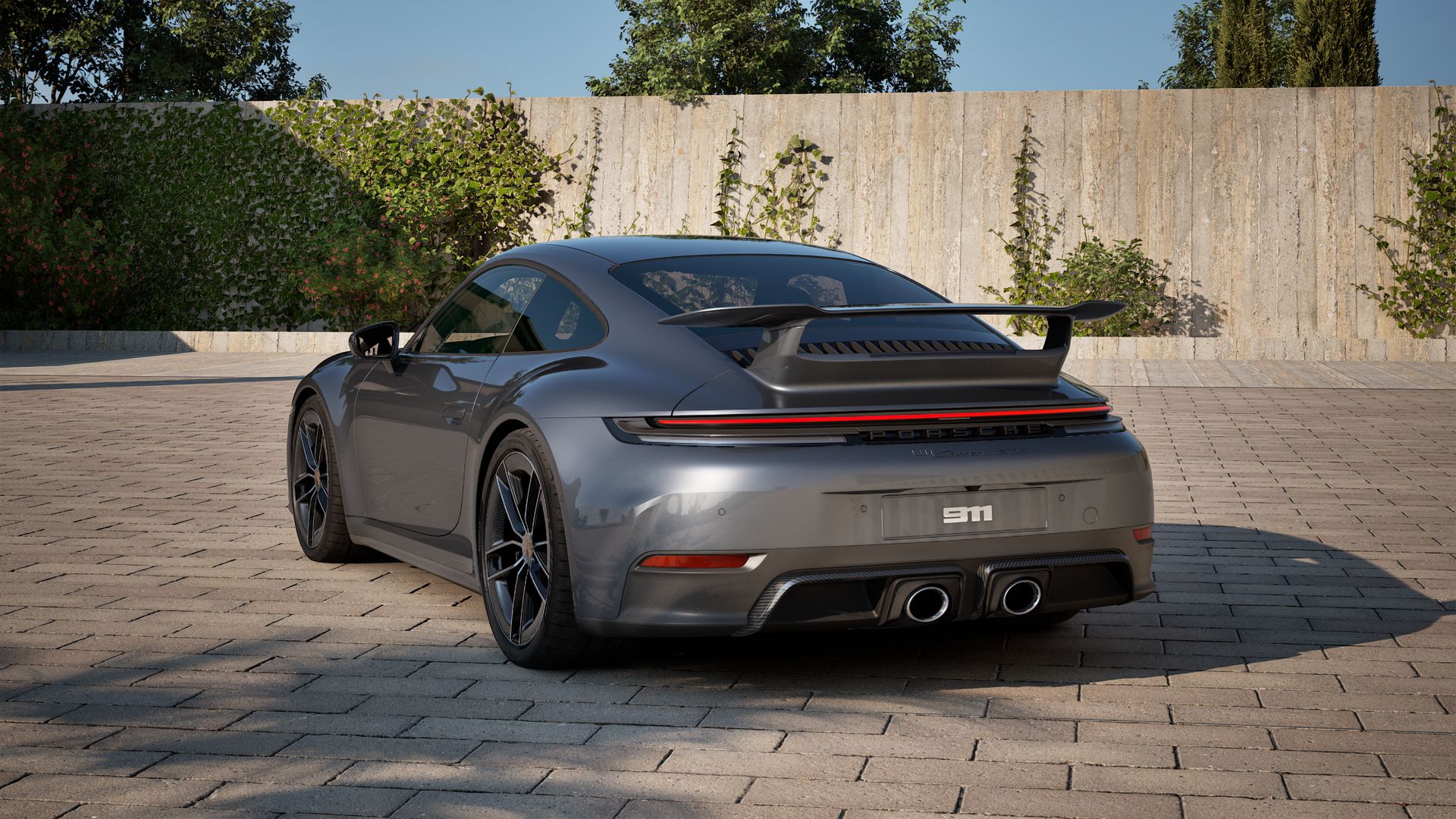 911 Carrera GTS pogled od nazad