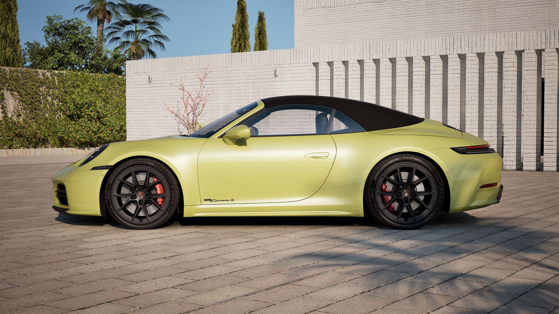 911 Carrera S Cabriolet pogled sa stranе