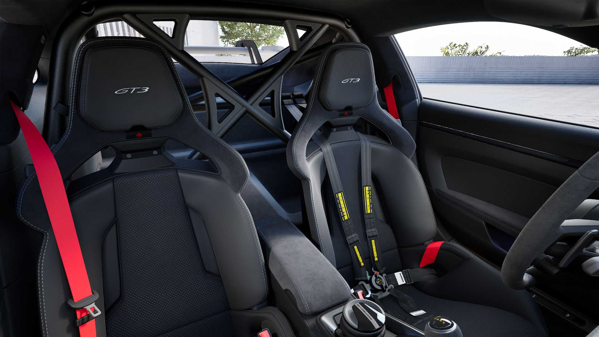 911 GT3 unutrašnji pogled