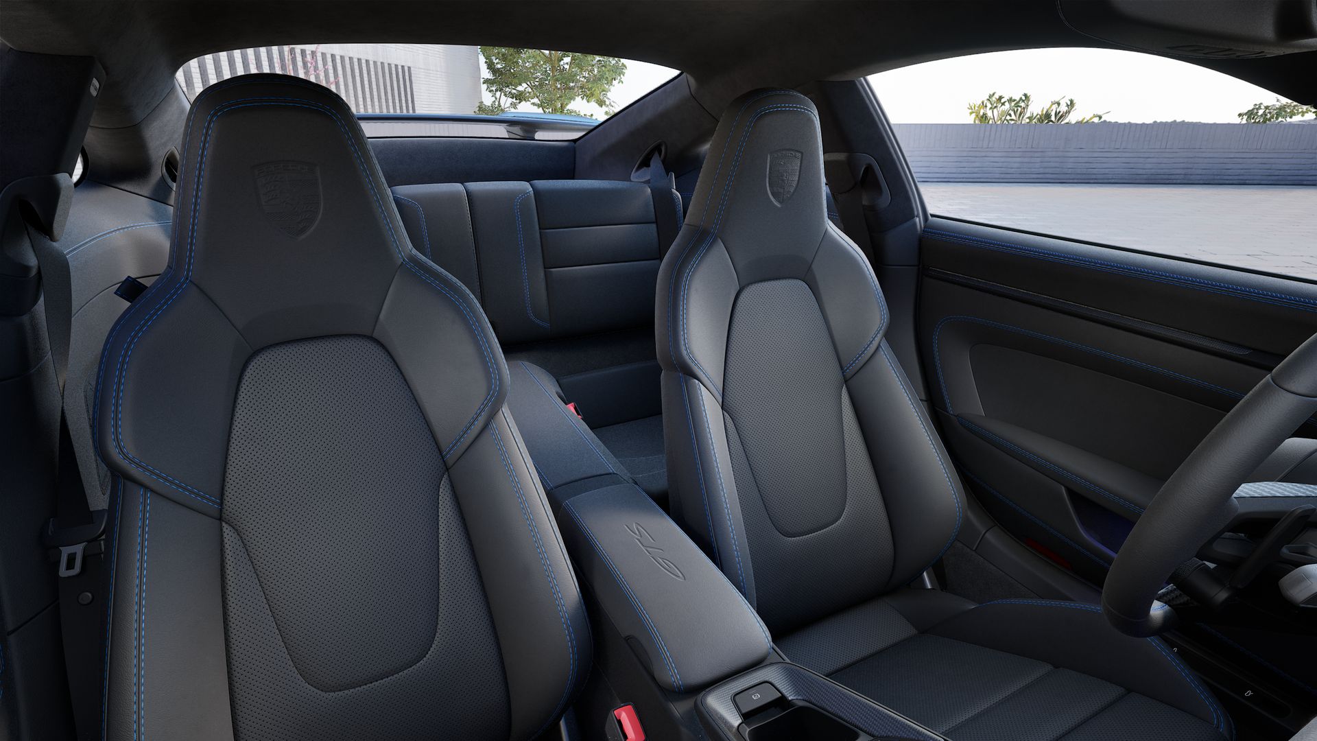 911 Carrera GTS interior view