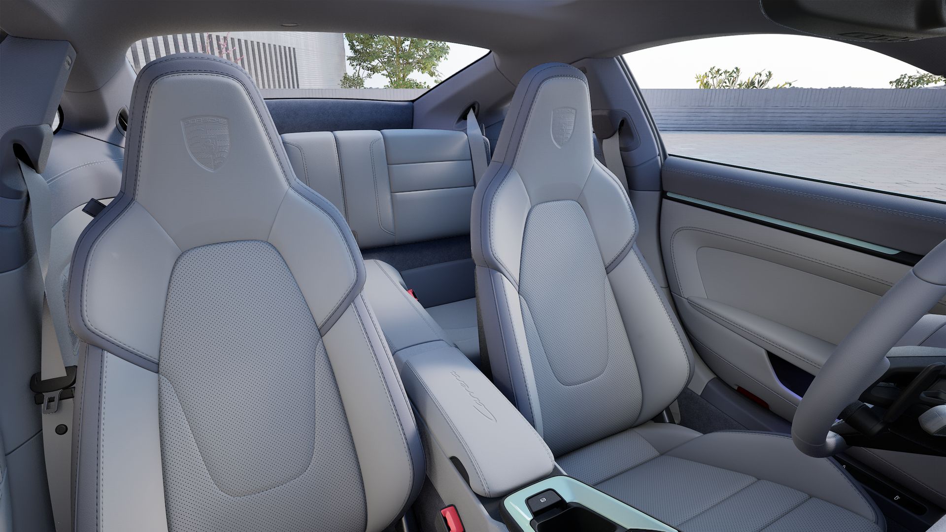 911 Carrera interior view