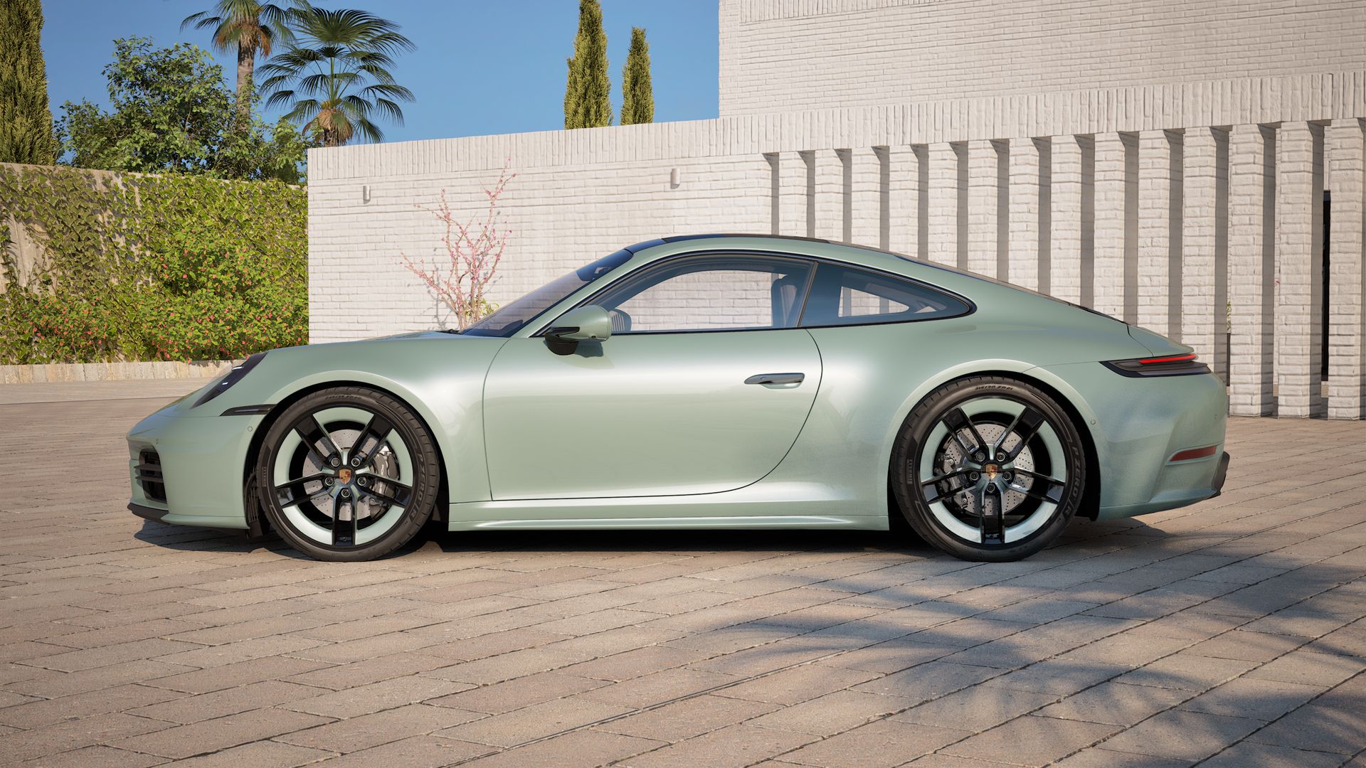 911 Carrera side view