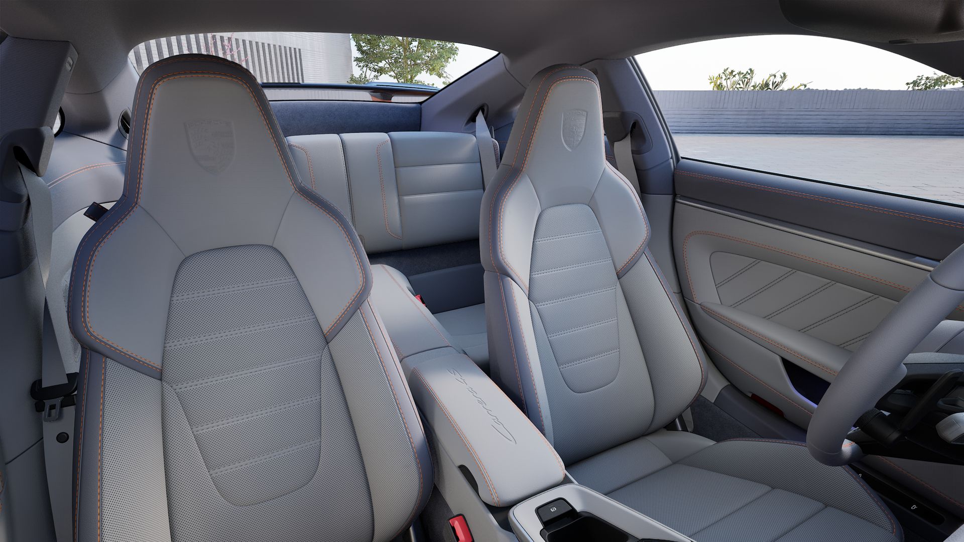 911 Carrera 4S interior view