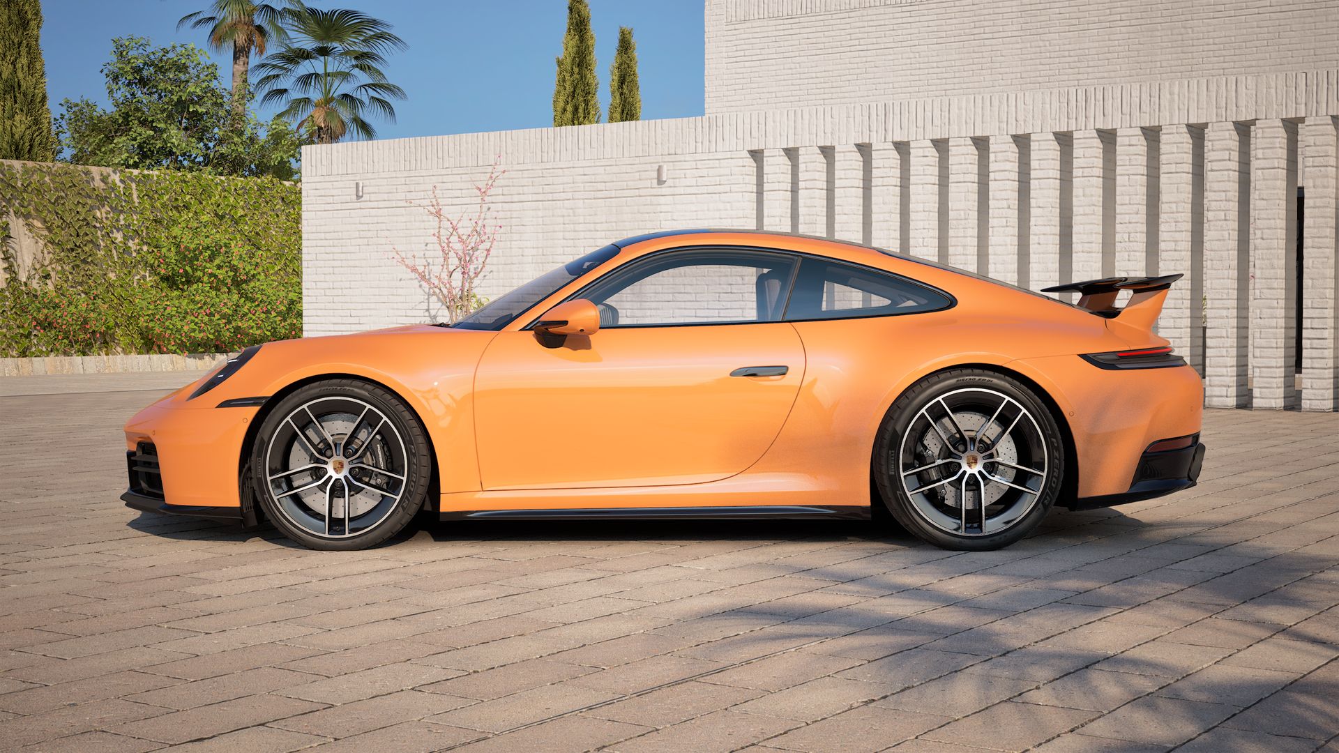 911 Carrera 4S side view