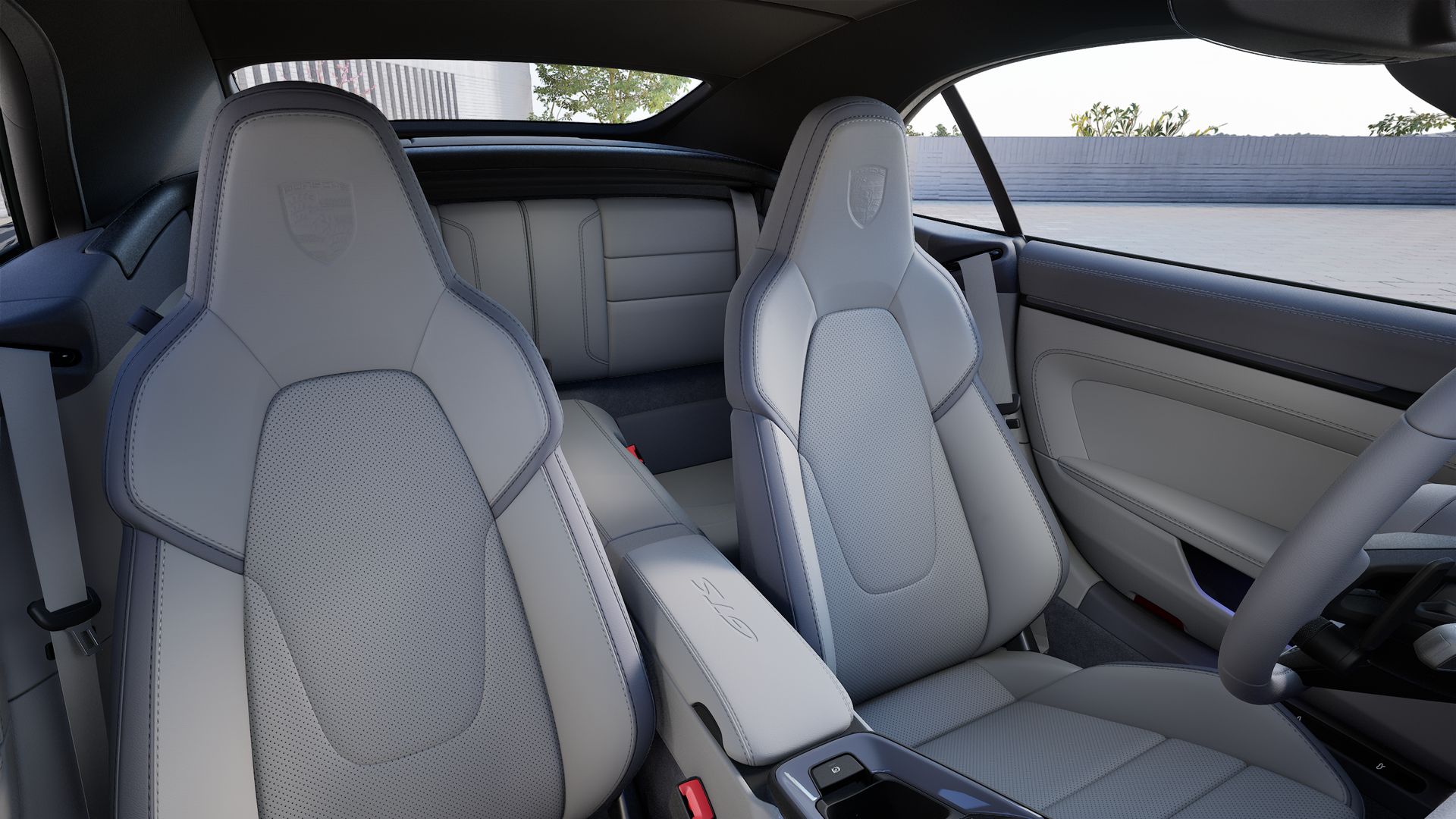 911 Carrera 4 GTS Cabriolet interior view