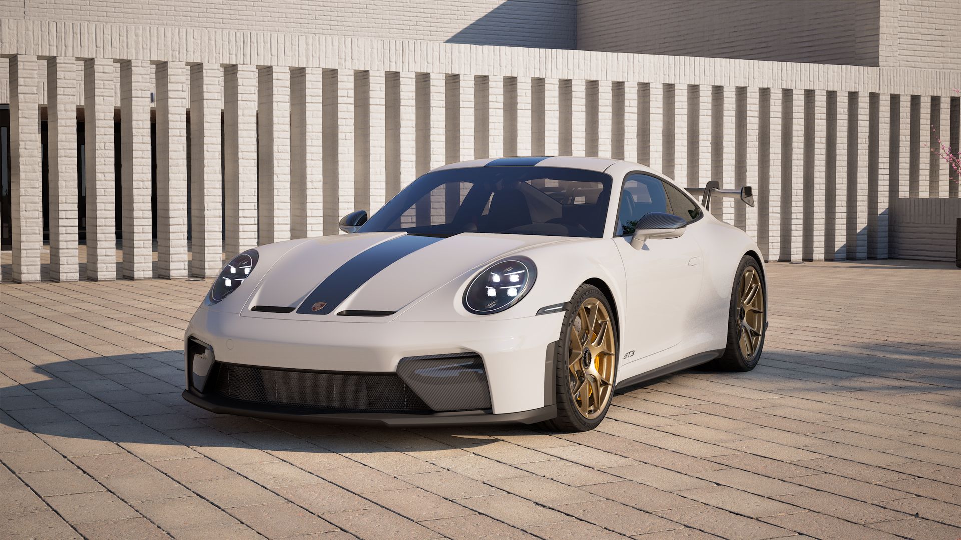 911 GT3 front view