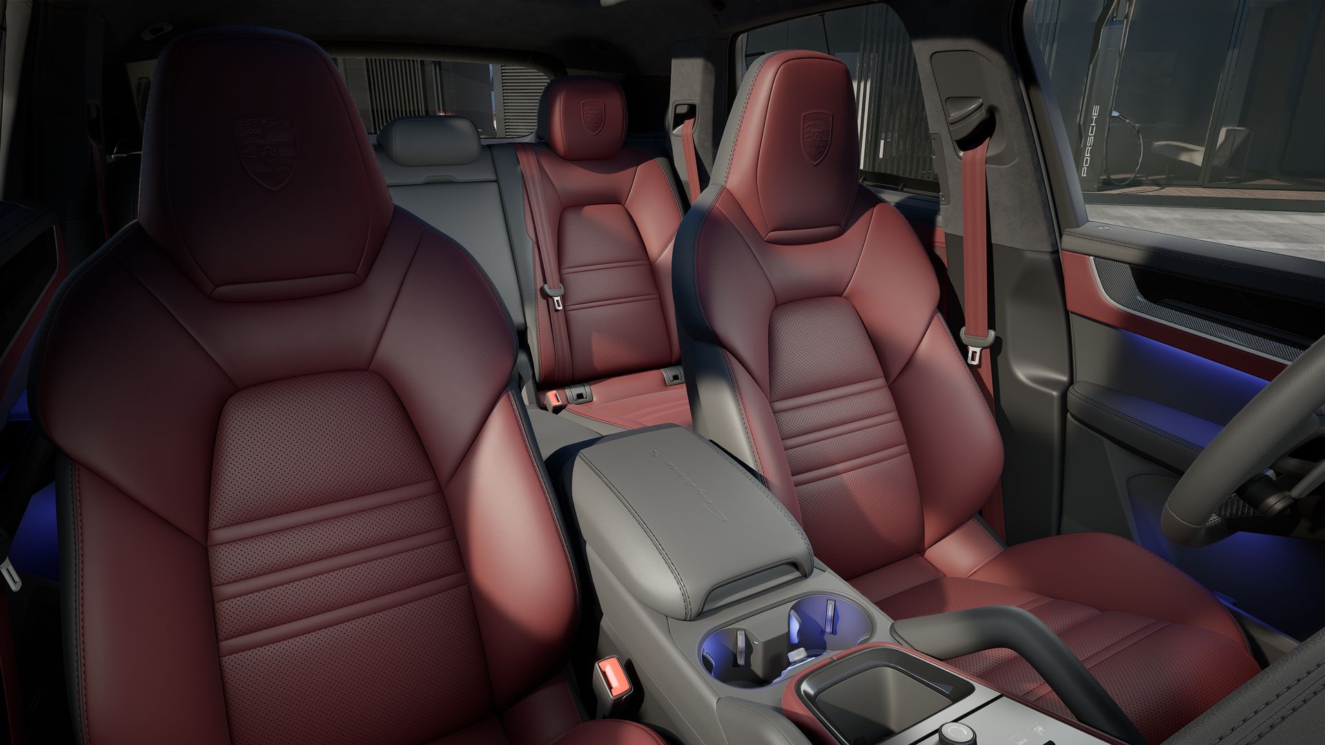 Cayenne S interior view