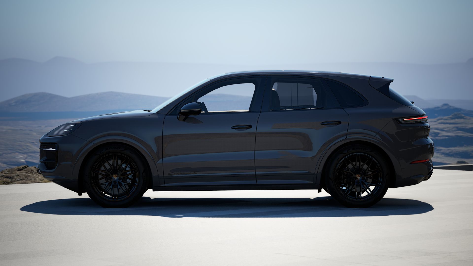 Cayenne S side view