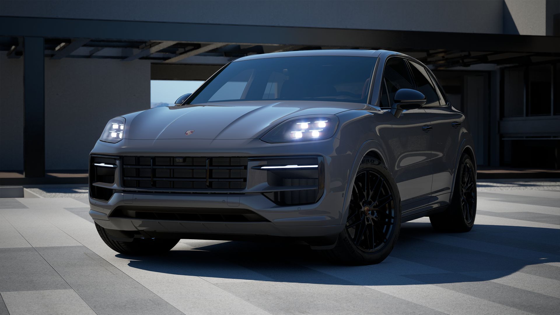Cayenne S front view
