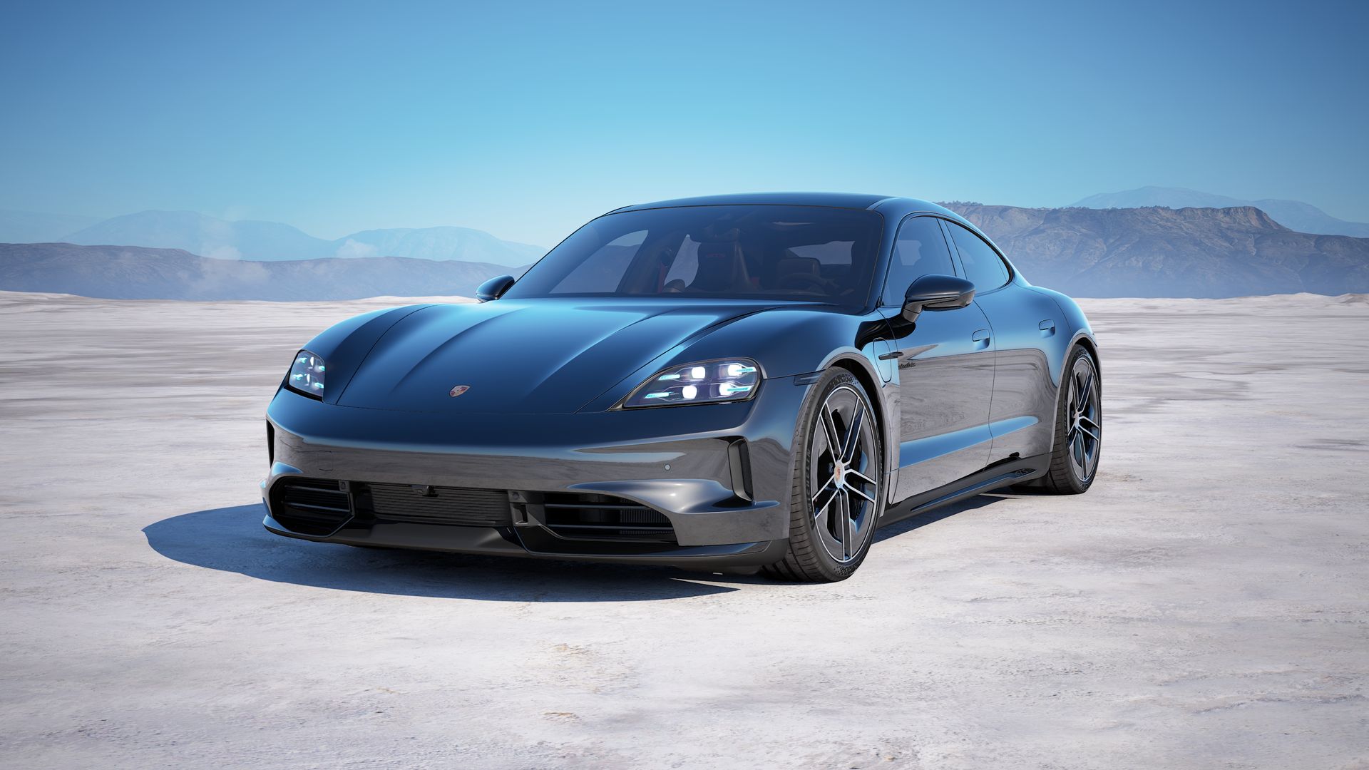 Taycan GTS front view
