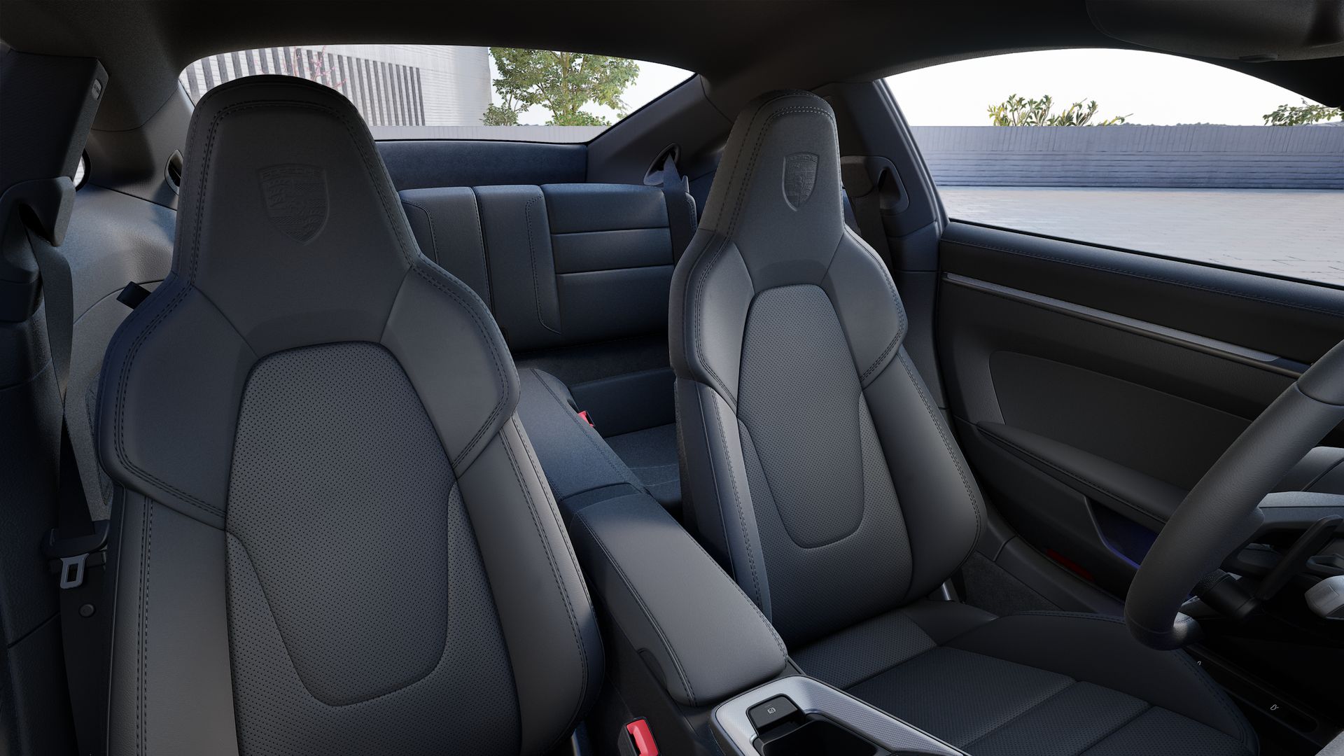 911 Carrera interior view