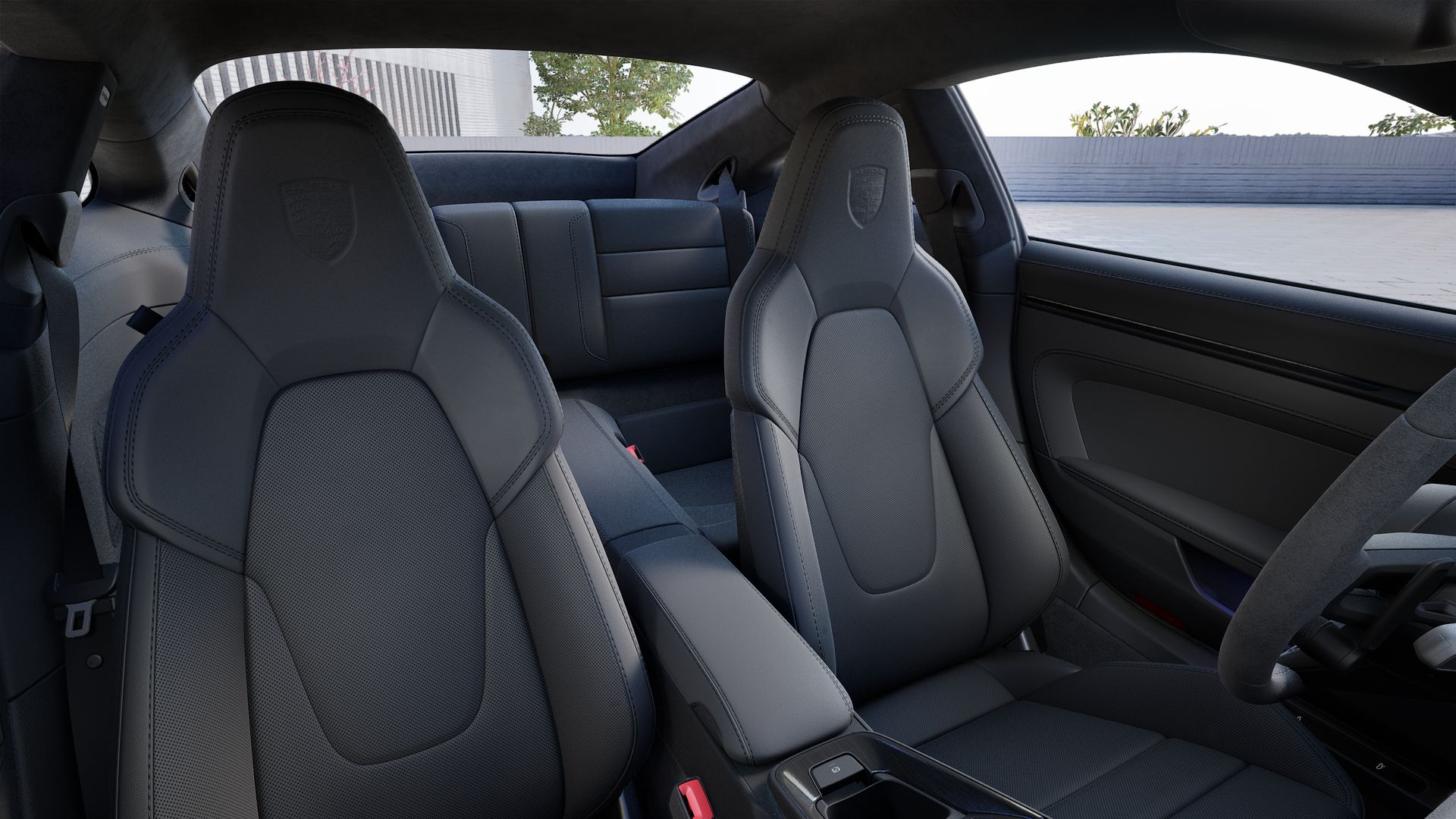 911 Carrera 4 GTS interior view