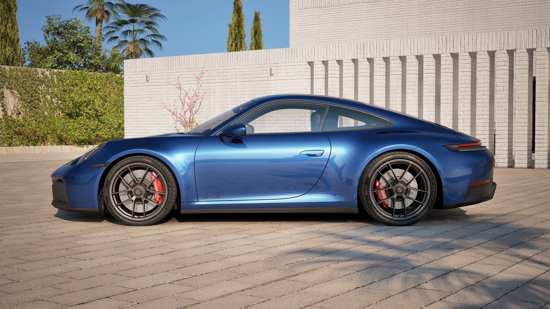 911 Carrera 4 GTS side view