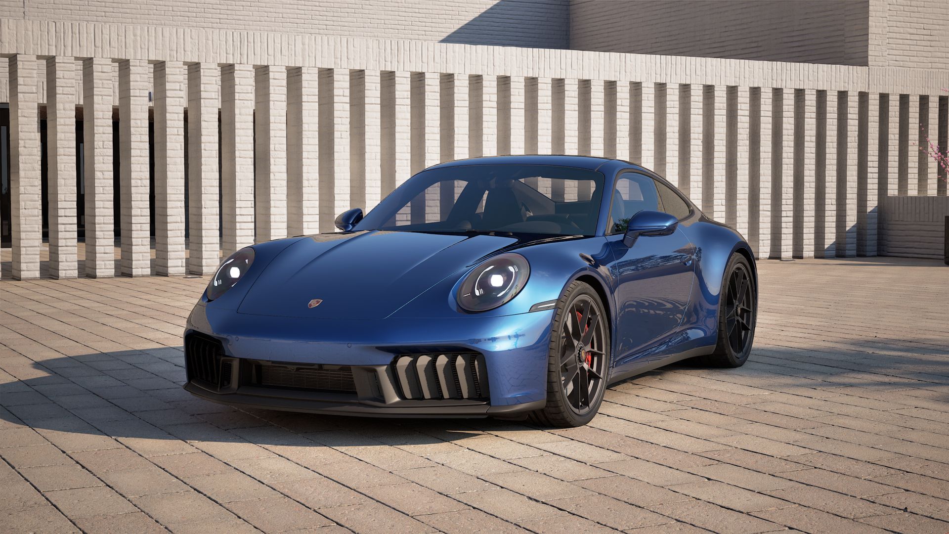 911 Carrera 4 GTS front view
