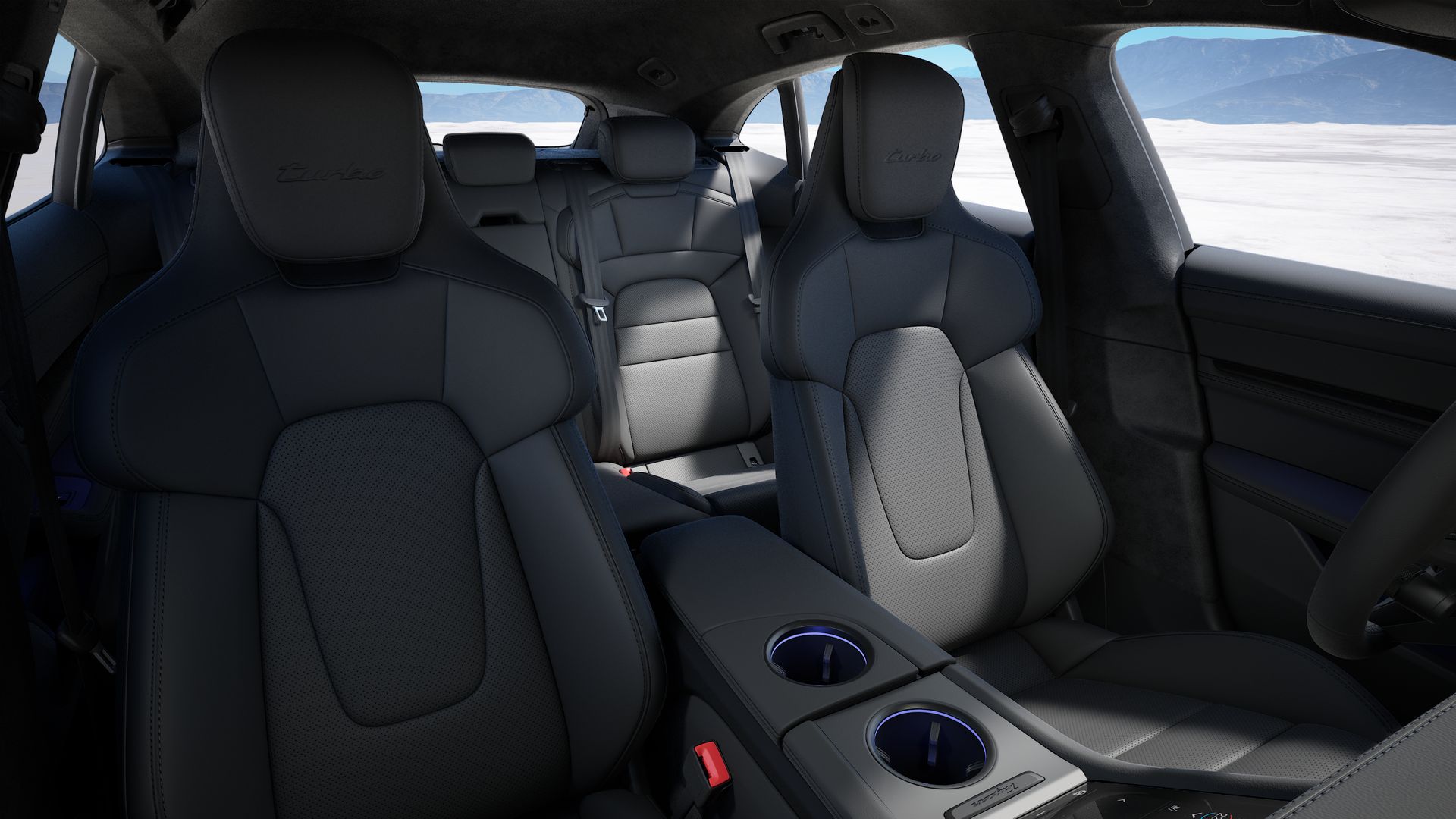 Taycan Turbo Cross Turismo interior view