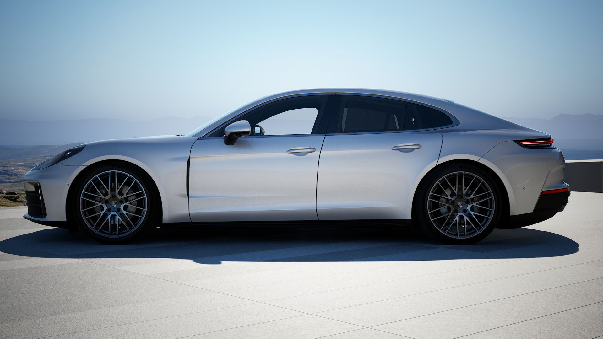 Panamera side view