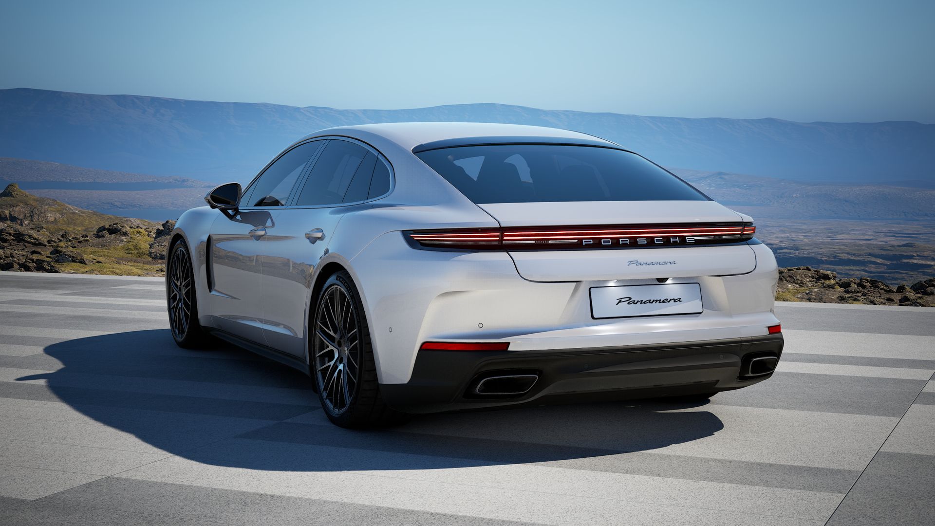 Panamera back view