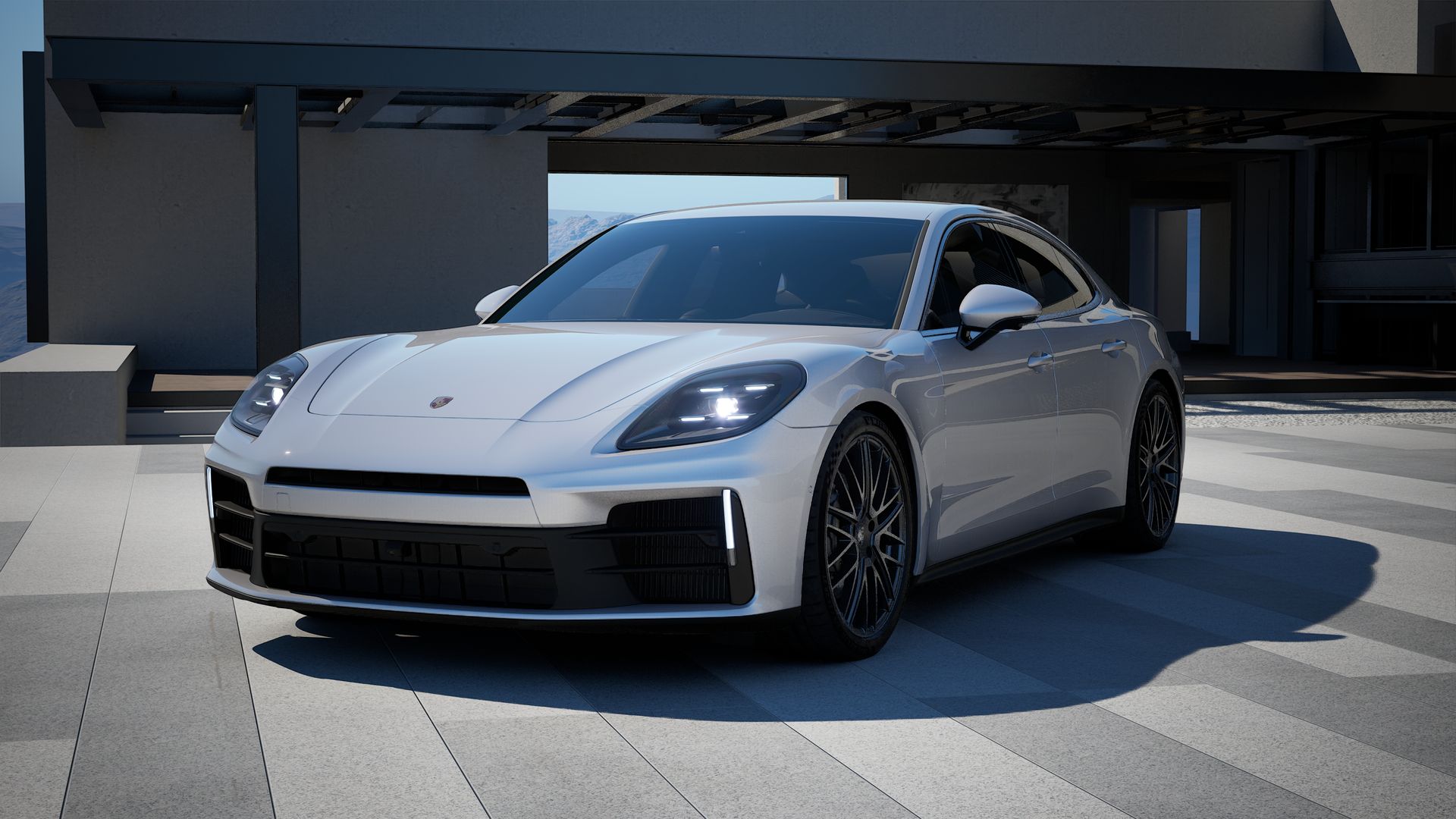 Panamera front view
