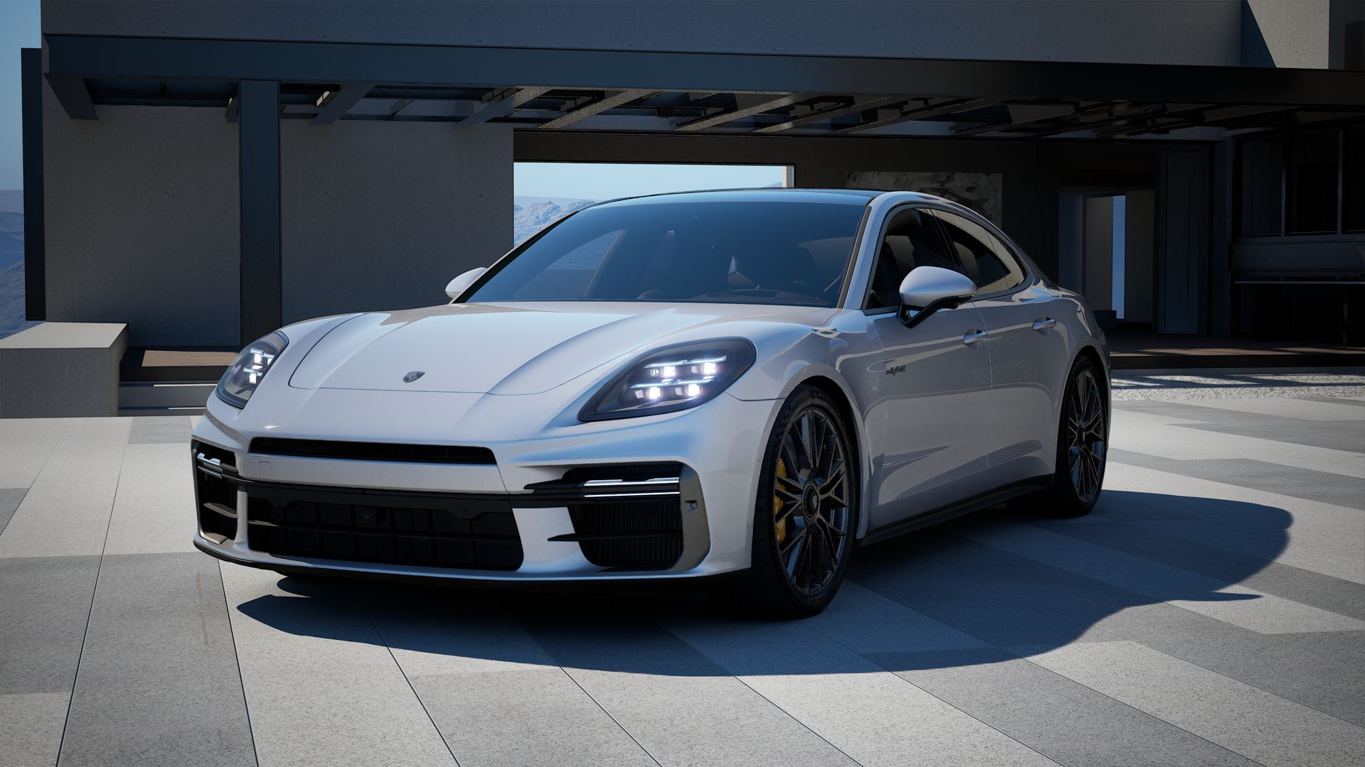 Panamera Turbo S E-Hybrid front view