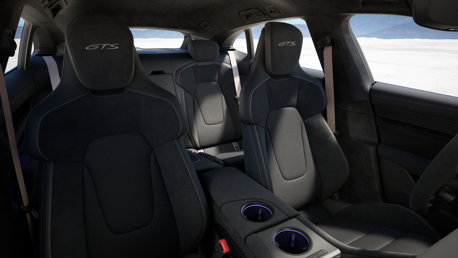 Taycan GTS Sport Turismo Pohľad do interiéru