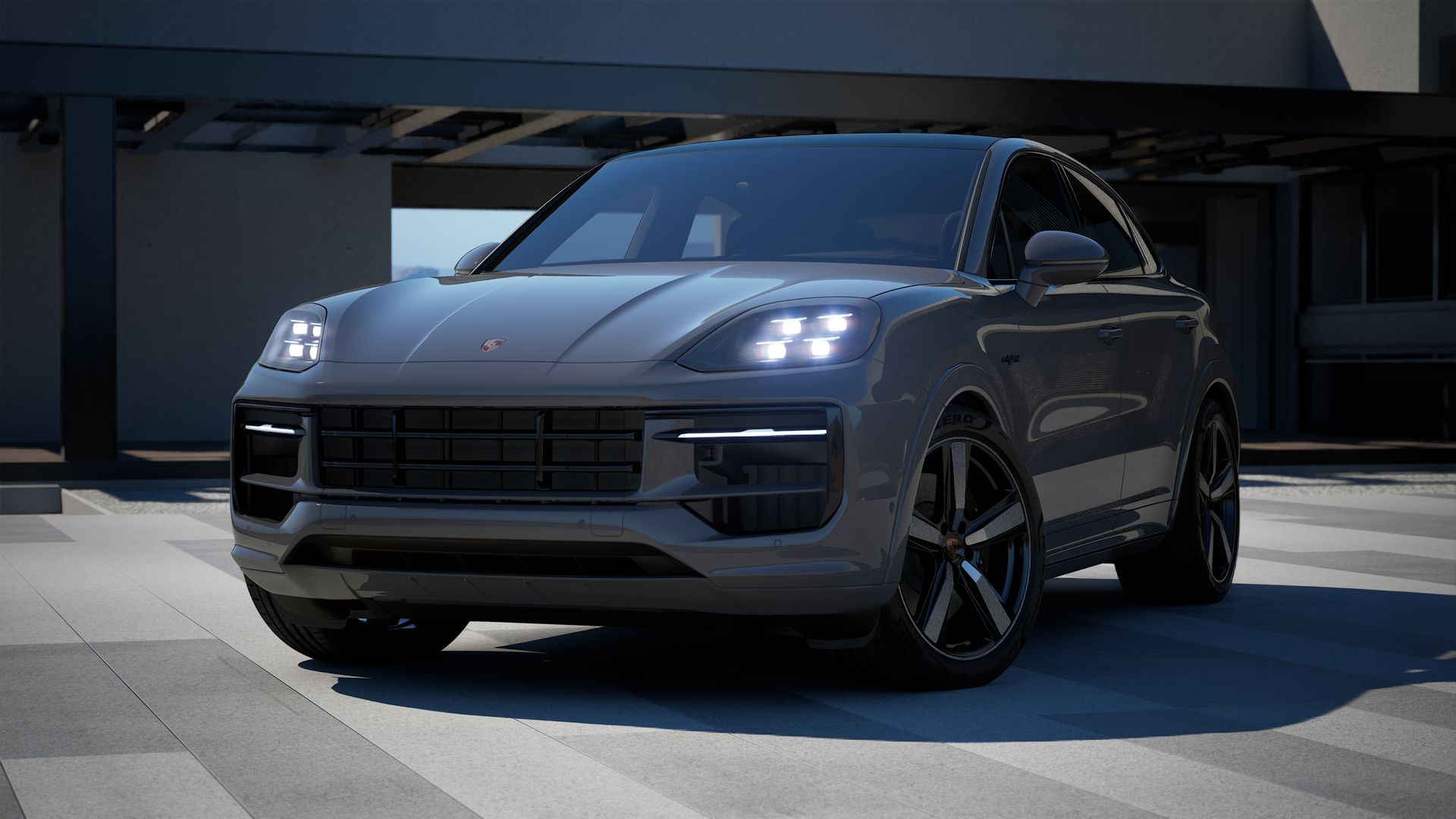Cayenne S E-Hybrid Coupé vista frontal