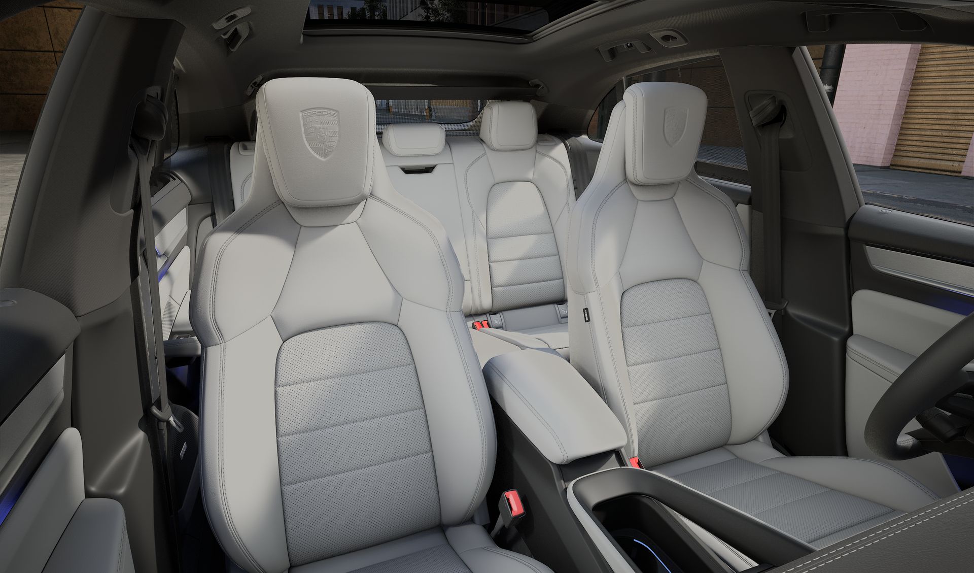 Macan 4 Electric vista interior