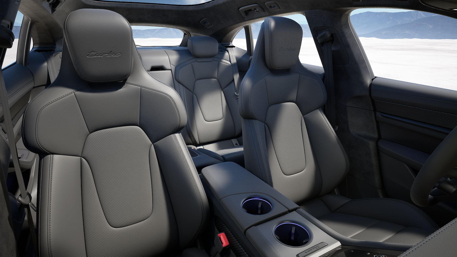 Taycan Turbo Cross Turismo vista interior