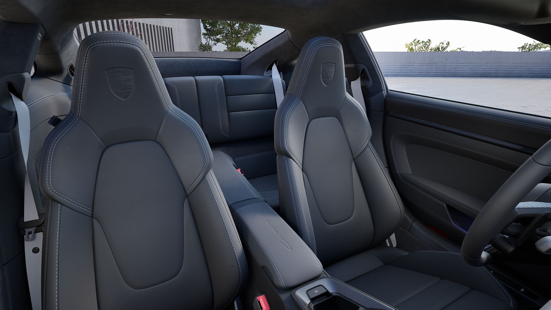 911 Carrera S vue intérieure