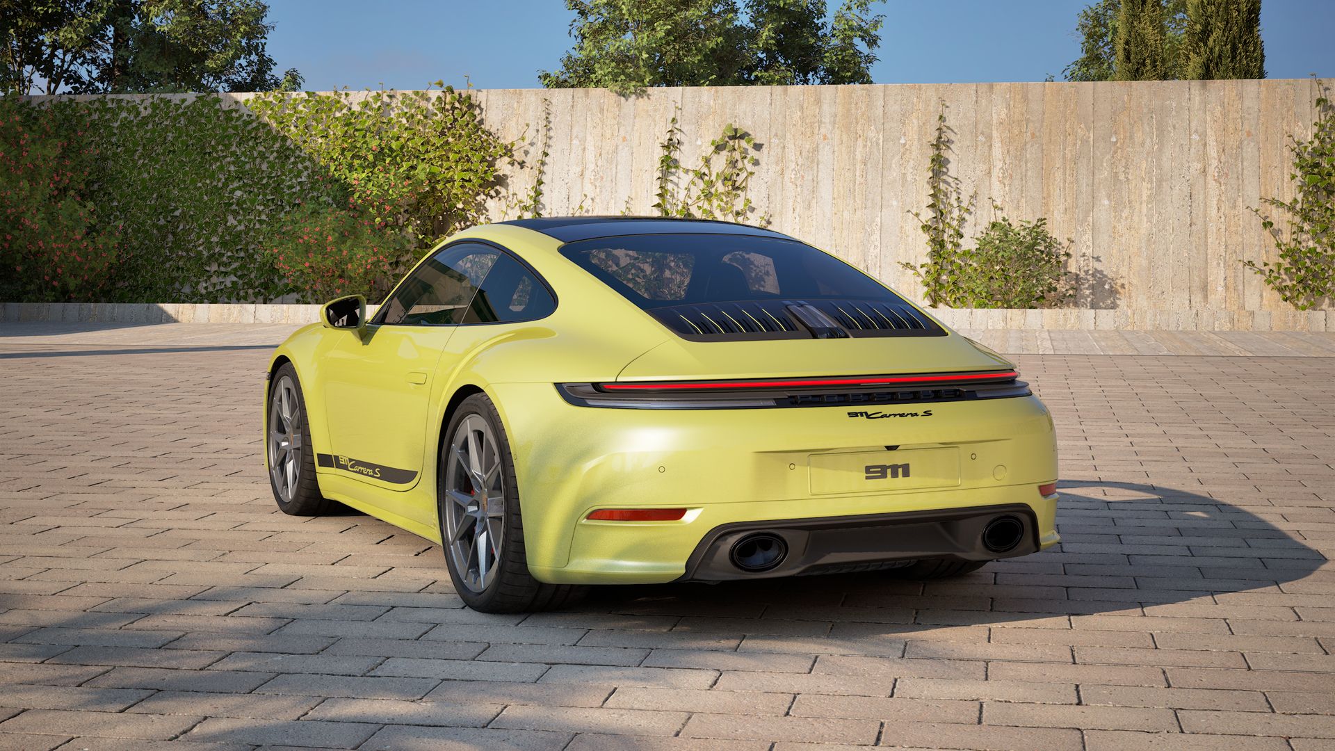 911 Carrera S vue arrière