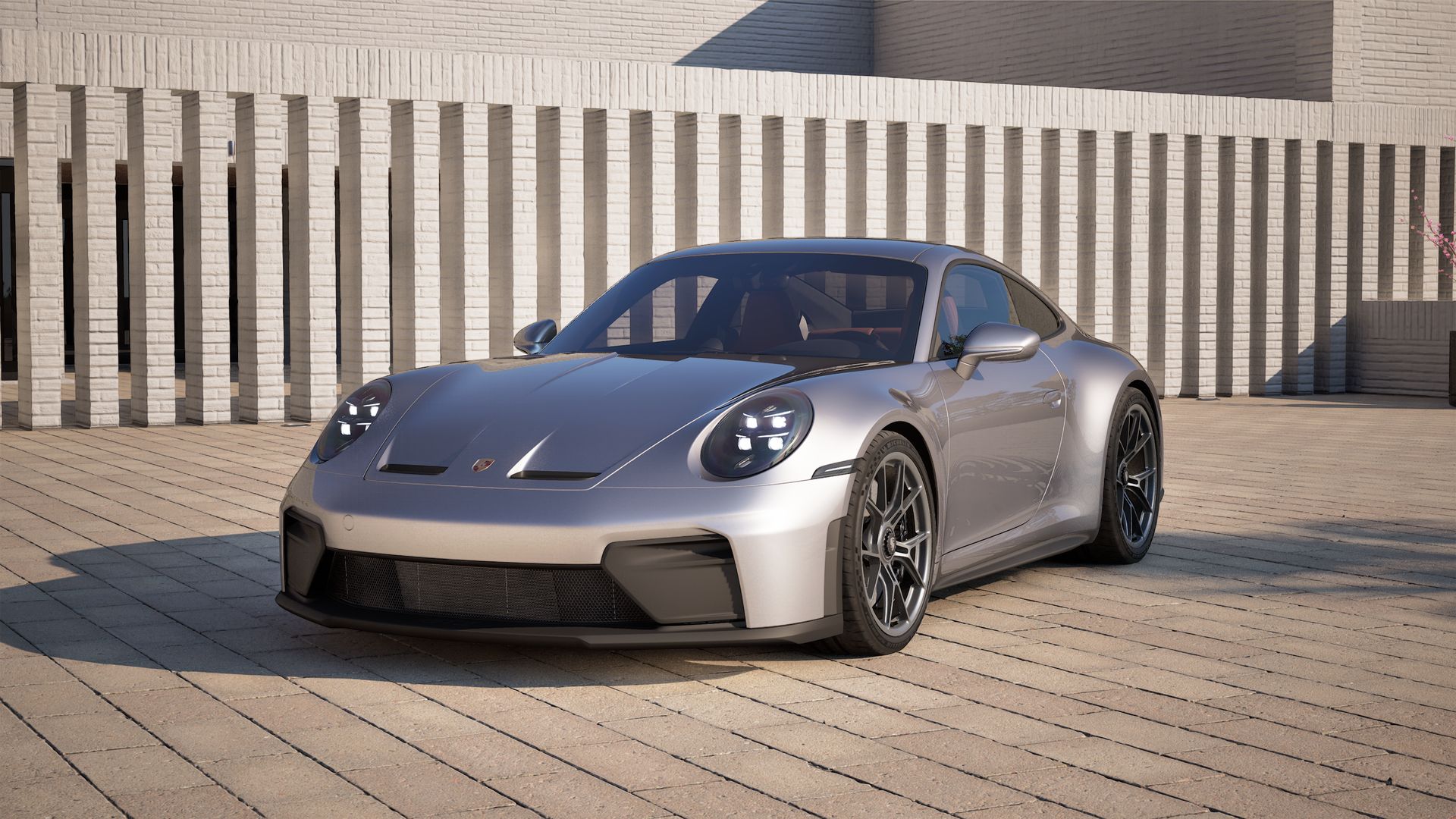 911 GT3 with Touring Package vue de face