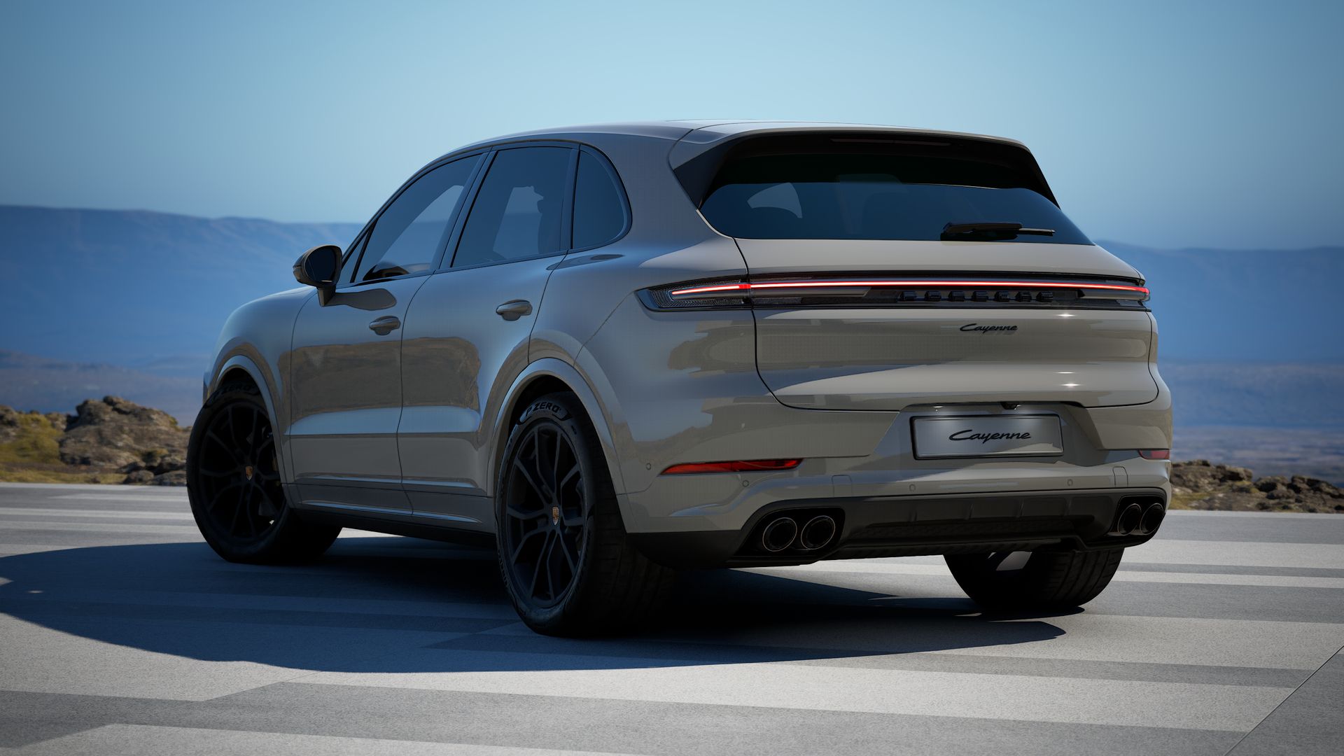 Cayenne vue arrière
