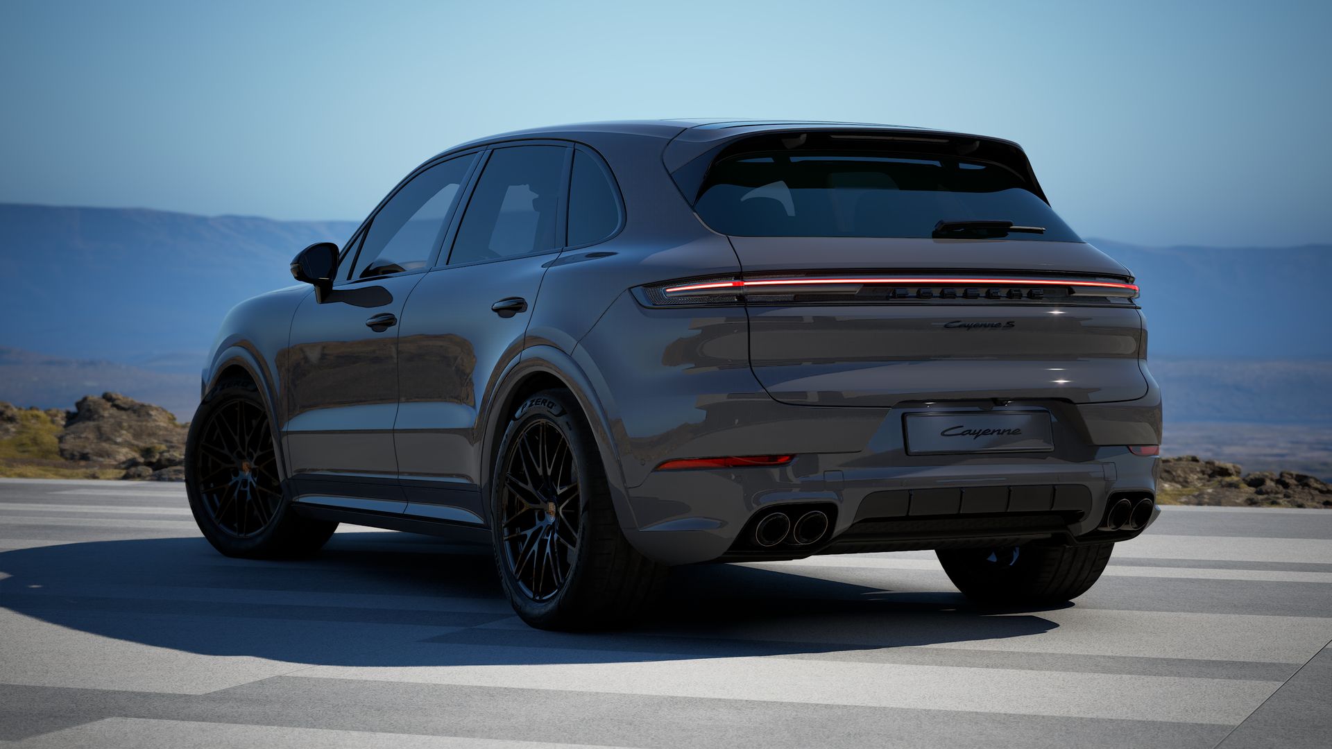 Cayenne S vue arrière
