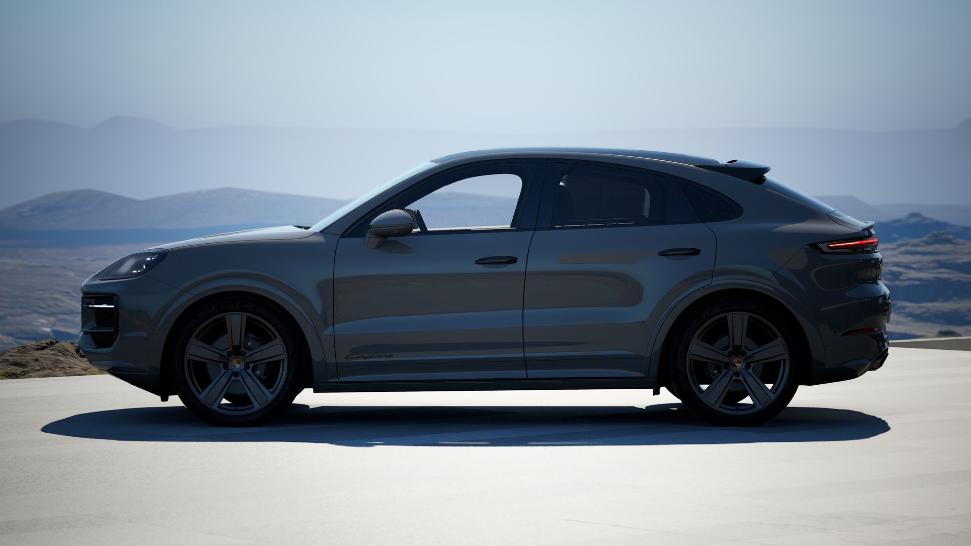 Cayenne Coupé vue latérale