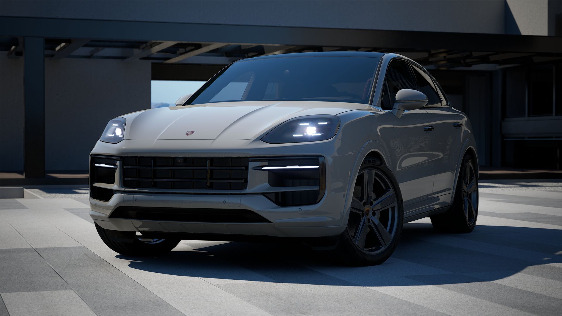 Cayenne Coupé vue de face