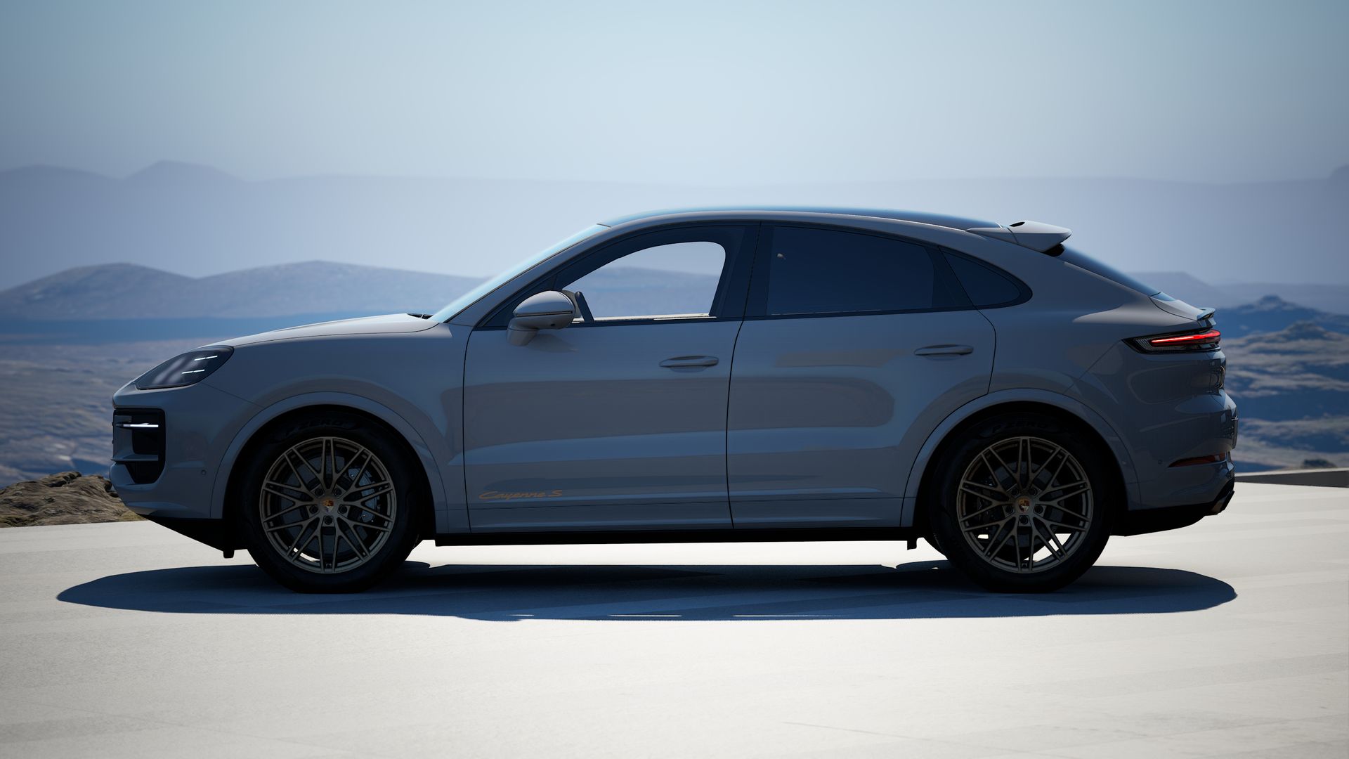 Cayenne S Coupé vue latérale