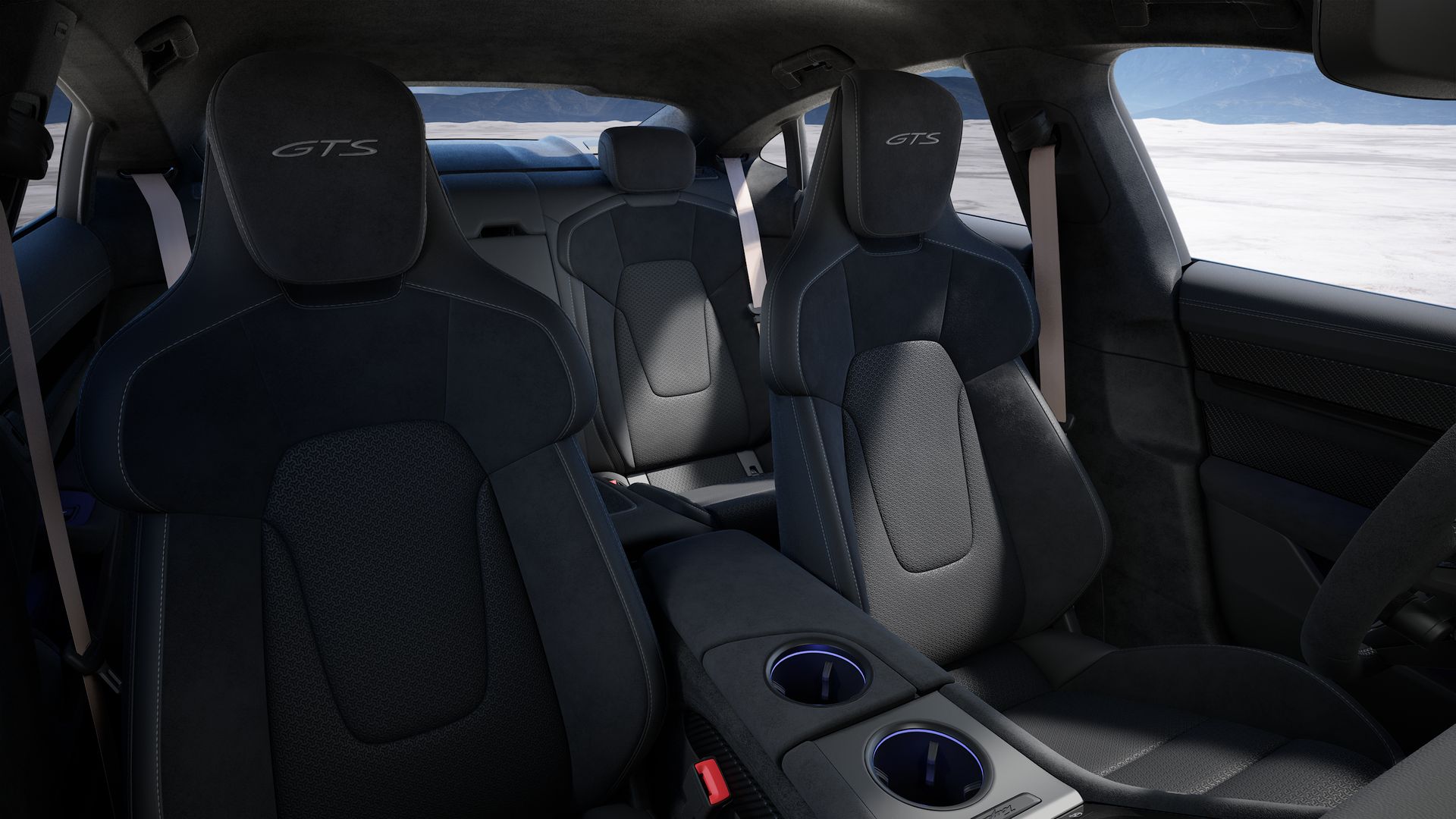 Taycan GTS vue intérieure