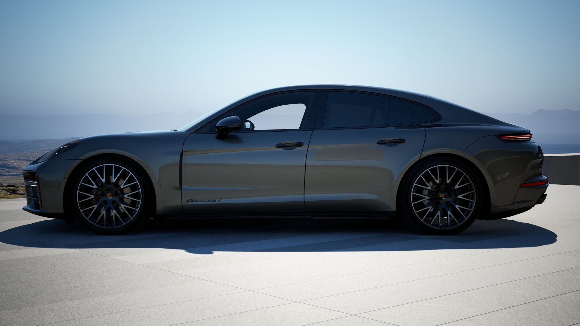 Panamera 4 vue latérale