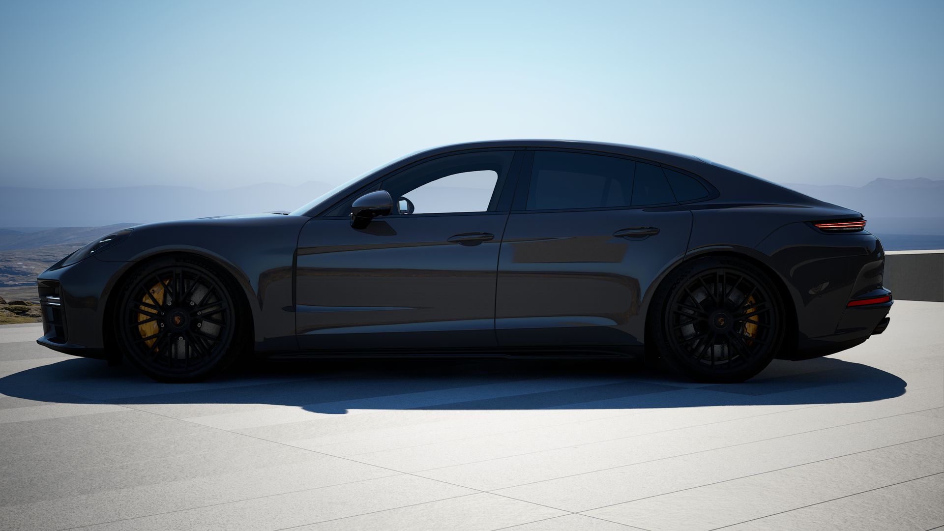 Panamera GTS vue latérale