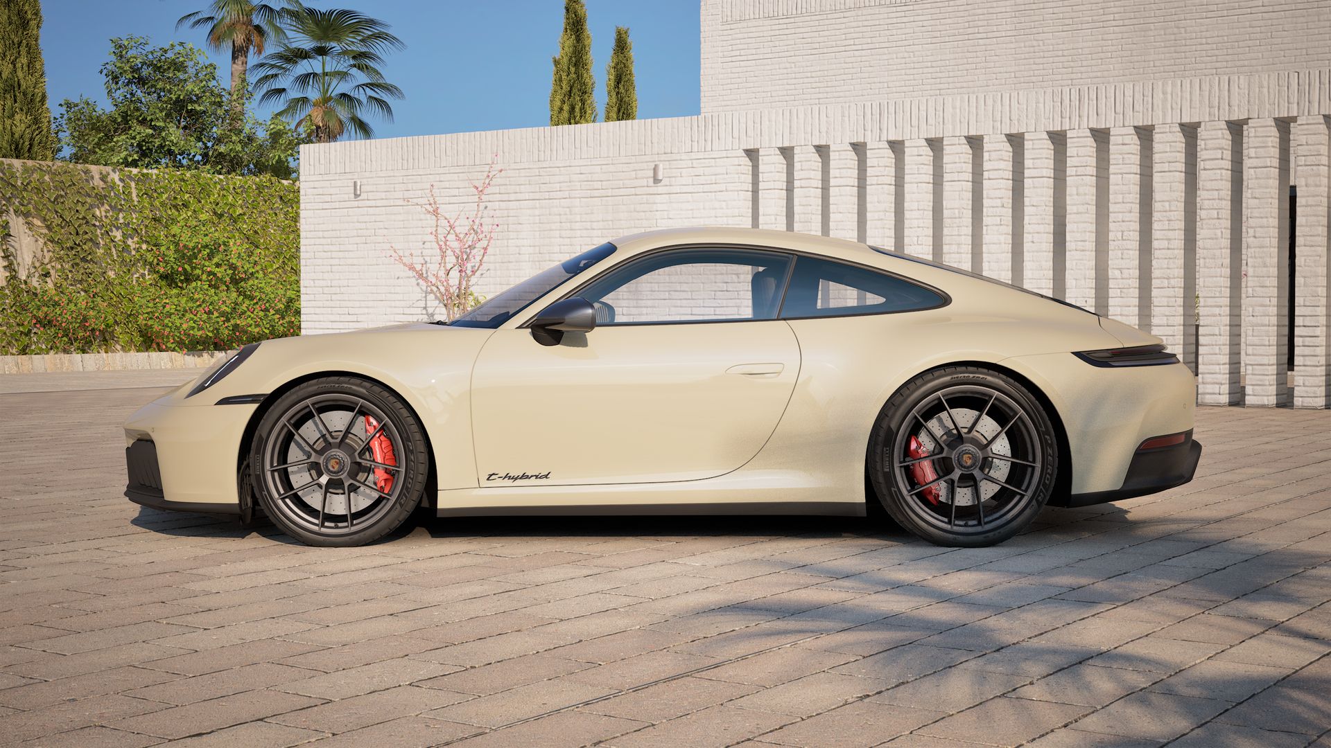 Exterior view of 911 Carrera GTS showing the left side of the car