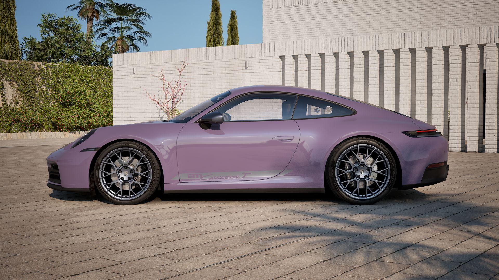 911 Carrera T side view