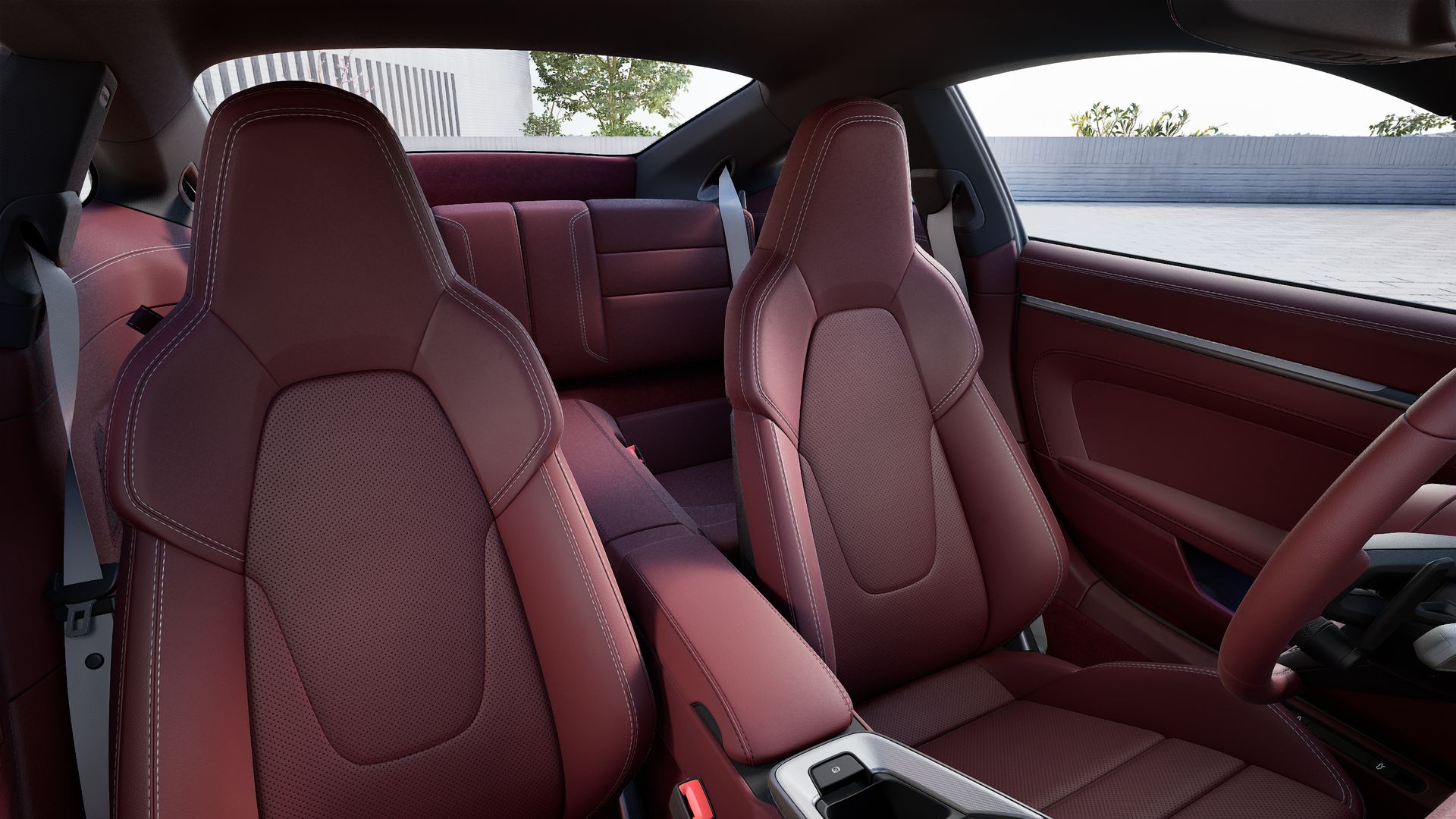 911 Carrera S interior view