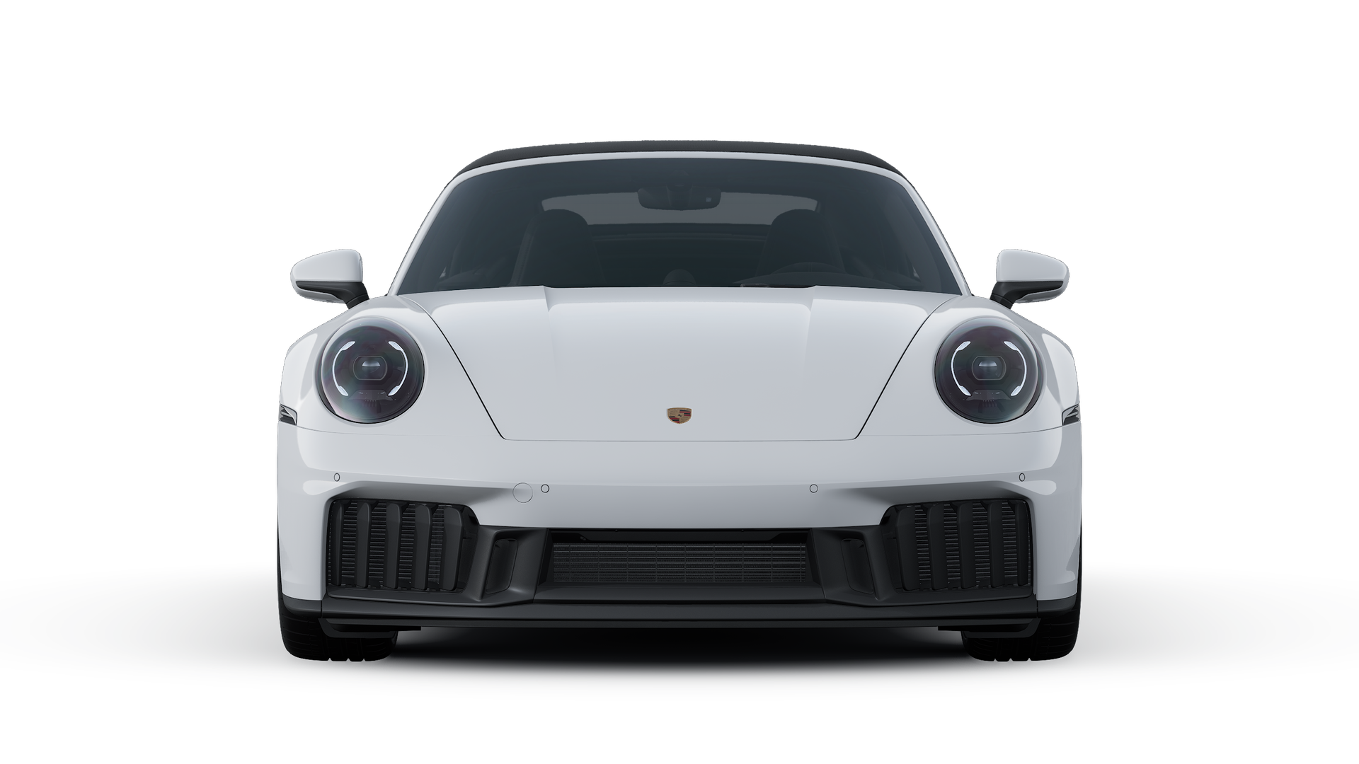 Exterior view of 911 Carrera GTS Cabriolet showing the front of the car