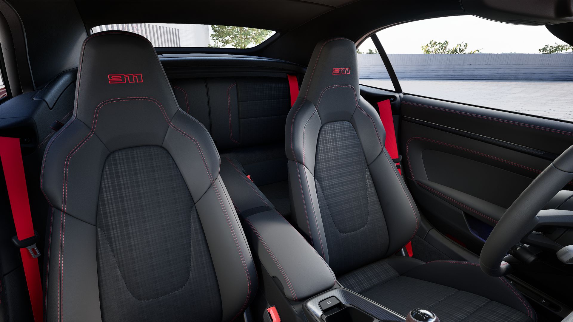 911 Carrera T Cabriolet interior view