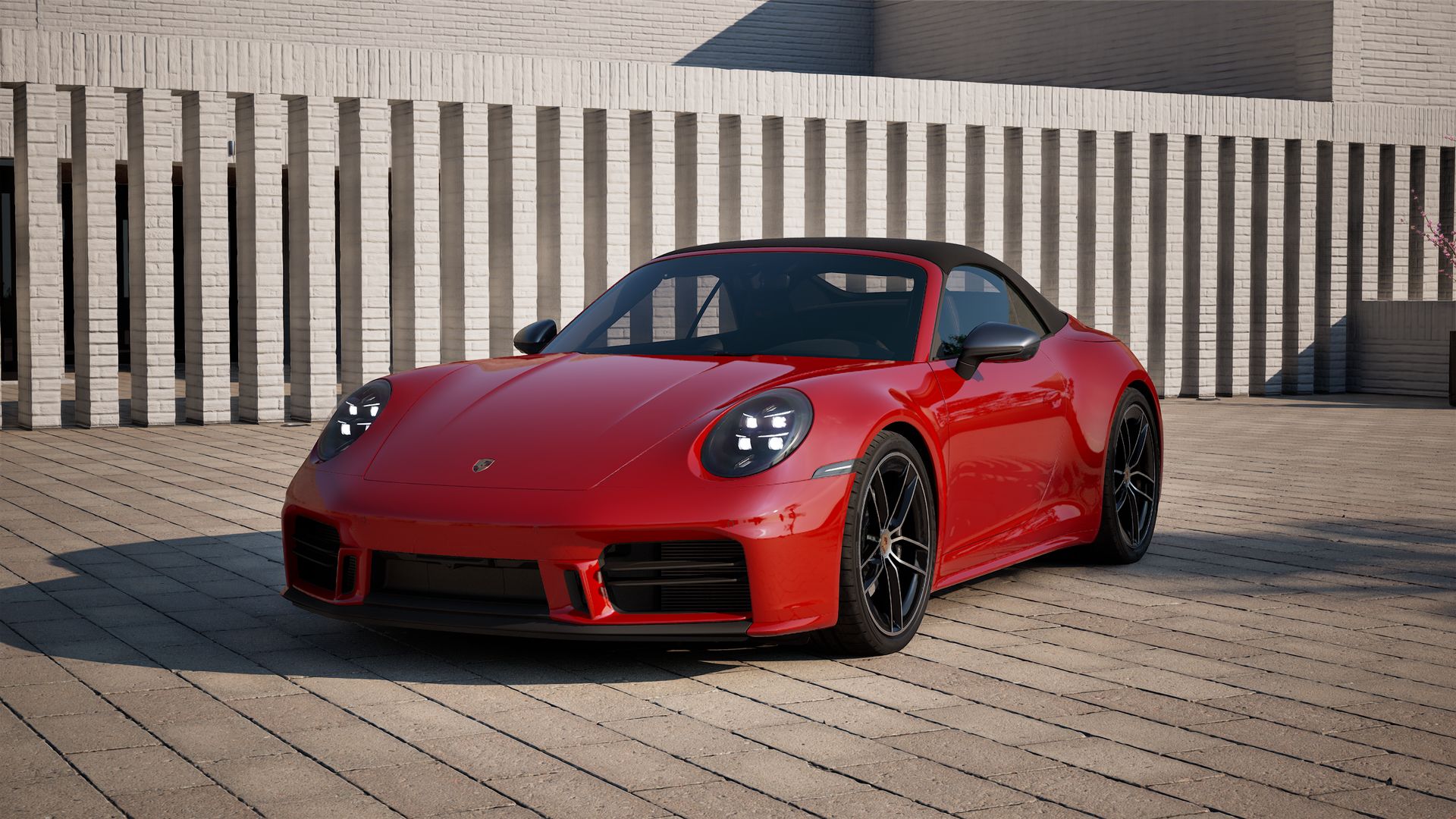 911 Carrera T Cabriolet front view